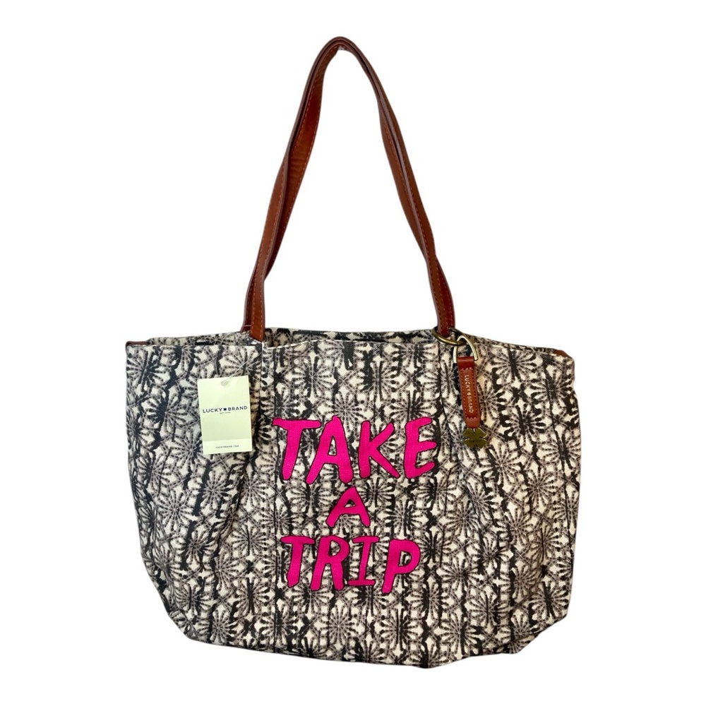 LUCKY BRAND Boho “Take a Trip” Tote Bag